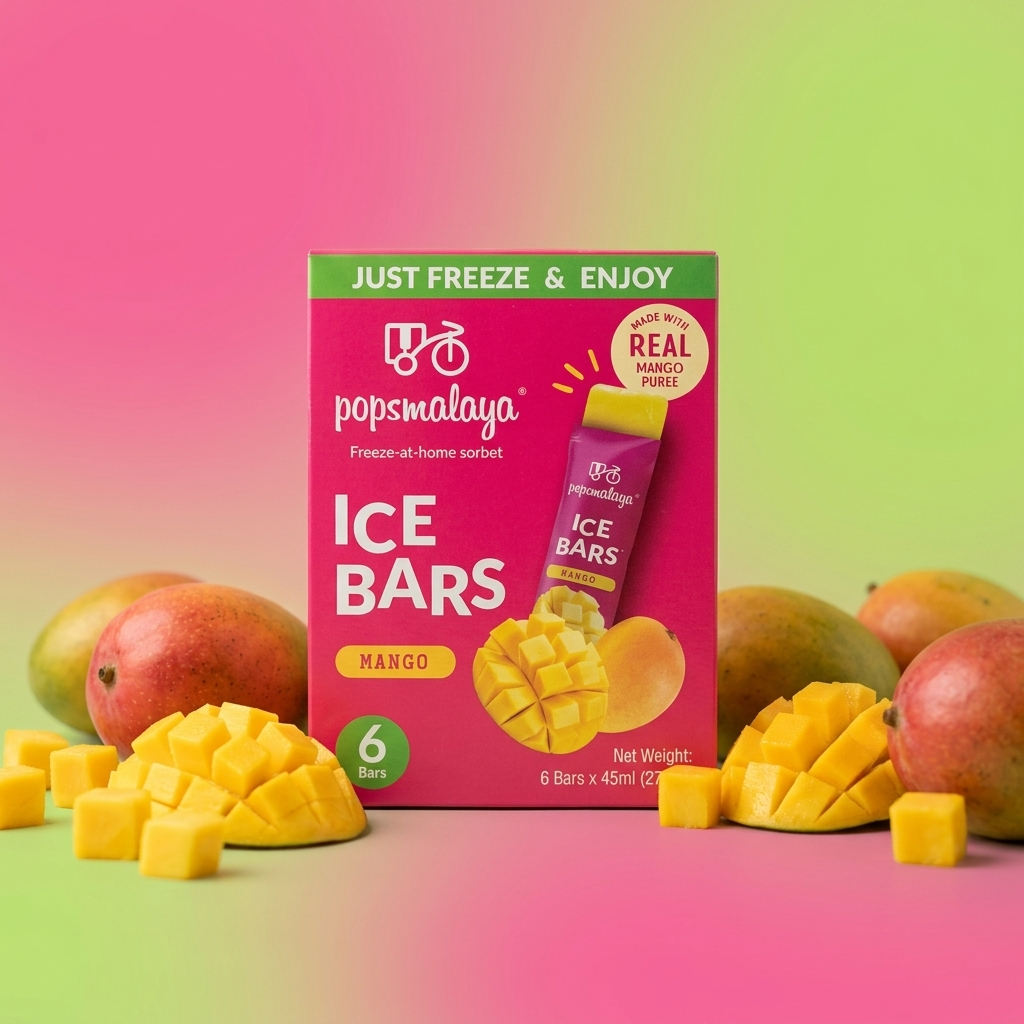 PopsMalaya Mango Ice Bars
